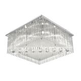 NADGRADNA STROP. SVETILKA ESTO ELEGANCE 50X50 6X42W G9+32X0.1W LED PINK