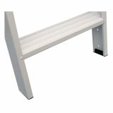 KOVINSKE PODSTREŠNE STOPNICE LOŽ METALPRES ELEGANT 70X120/270 CM BELE S KOVINSKIM OKVIRJEM