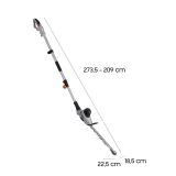 ELEK. ŠKARJE ZA ŽIVO MEJO VONHAUS 2V1 Z VERIŽNO ŽAGO