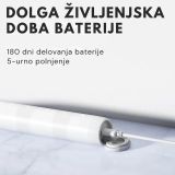 ELEKTRIČNA ZOBNA ŠČETKA OCLEAN FLOW S ČRNA, SONIČNI MOTOR