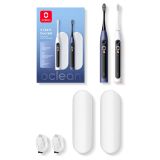 ELEKTRIČNA ZOBNA ŠČETKA OCLEAN X LITE SET DUO TEMNO MODRA+SIVA, SONIČNI MOTOR