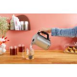 ELEKTRIČNI GRELNIK VODE TEFAL BRONX, IZ NERJAVEČEGA JEKLA, PROSTORNINA 1,7 L Z ODSTRANLJIVIM FILTROM PROTI VODNEMU KAMNU