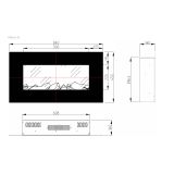 ELEKTRIČNI KAMIN AFLAMO ALBION 33