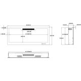 ELEKTRIČNI KAMIN AFLAMO ELITE 107