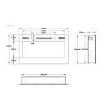 ELEKTRIČNI KAMIN AFLAMO MAJESTIC 36