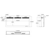ELEKTRIČNI KAMIN AFLAMO MAJESTIC PRO 107