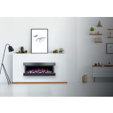 ELEKTRIČNI KAMIN AFLAMO MODENA ČRN