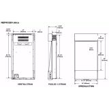 ELEKTRIČNI KAMIN ALLURE VERTICAL 38