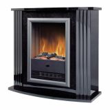 ELEKTRIČNI KAMIN EWT MOZART DE LUXE, ČRN