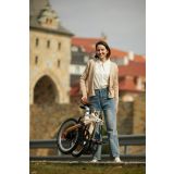 ELEKTRIČNO KOLO A DECE OASIS AIR CARBON, AMBLE LATTE