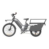 ELEKTRIČNO KOLO A DECE OASIS OASIS 261T TOVORNO E-KOLO Z DVEMA BATERIJAMA, SIV