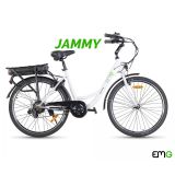 ELEKTRIČNO KOLO TREVI EMG JAMMY CESTNO/MESTNO 26". 250W BELA