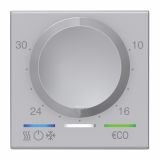 ELEKTRON. IN SIGNALNI EL. MODUL TERMOSTAT OSNOVNI 6A SREBRN, 2M