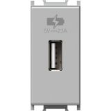 ELEMENT ELEKTRONIKE MODUL POLNILNIK USB 5V 2.1A 1M SREBRN