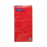 SERVIETE PALOMA ELITE 40X40 CM 18/1 RDEČE ZLOŽENE NA 1/8