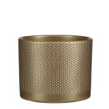 KERAMIČNI NOTRANJI LONEC MICA ERA LONEC ZLAT VELIKI V14.5XD17.5CM