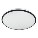 NADGRADNA STROP. SVETILKA FEROTEHNA EVERLY SKY 48W, CCT, DIM ČRN ROB