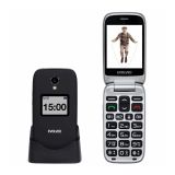 EVOLVEO EASYPHONE FS EP-771 PREKLOPNI TELEFON NA TIPKE ZA STAREJŠE 4G ČRN