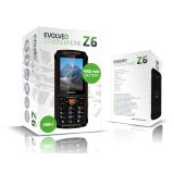 EVOLVEO STRONGPHONE SGP-Z6 TELEFON NA TIPKE - ČRNO ORANŽEN
