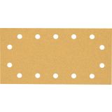 EXPERT C470 BRUSNI PAPIR S 14 LUKNJAMI ZA EKSCENTRIČNE BRUSILNIKE, 115 X 230 MM, G 60, 50 KOSOV