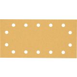 EXPERT C470 BRUSNI PAPIR S 14 LUKNJAMI ZA EKSCENTRIČNE BRUSILNIKE, 115 X 230 MM, G 80, 10 KOSOV