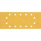 EXPERT C470 BRUSNI PAPIR S 14 LUKNJAMI ZA EKSCENTRIČNE BRUSILNIKE, 115 X 280 MM, G 400, 10 KOSOV