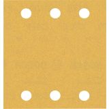 EXPERT C470 BRUSNI PAPIR S 6 LUKNJAMI ZA EKSCENTRIČNE BRUSILNIKE, 115 X 107 MM, G 180, 10 KOSOV