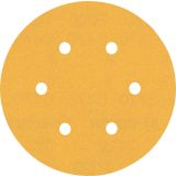 EXPERT C470 BRUSNI PAPIR S 6 LUKNJAMI ZA EKSCENTRIČNE BRUSILNIKE, 150 MM, G 220, 50 KOSOV