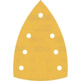 EXPERT C470 BRUSNI PAPIR S 7 LUKNJAMI ZA VEČNAMENSKE BRUSILNIKE, 100 X 150 MM, G 400, 10 KOSOV