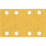 EXPERT C470 BRUSNI PAPIR Z 8 LUKNJAMI ZA EKSCENTRIČNE BRUSILNIKE, 80 X 133 MM, G 400, 10 KOSOV