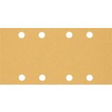EXPERT C470 BRUSNI PAPIR Z 8 LUKNJAMI ZA EKSCENTRIČNE BRUSILNIKE, 93 X 186 MM, G 80, 50 KOSOV