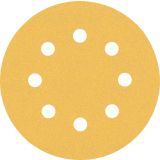 EXPERT C470 KOMPLET BRUSNIH PAPIRJEV ZA EKSCENTRIČNE BRUSILNIKE, 115 MM, 8 LUKENJ, G 60/120/240, 6 KOSOV