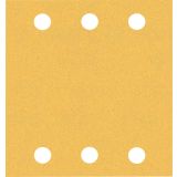 EXPERT C470 KOMPLET BRUSNIH PAPIRJEV ZA EKSCENTRIČNE BRUSILNIKE, 115 X 140 MM, G 2X40/2X60/2X80/2X120/2X180, 10 KOSOV