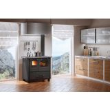 ŠTEDILNIK NA TRDA GORIVA NORDICA FAMILY 4.5 ANTRACIT