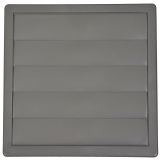 ZRAČNIK BREZ REGULACIJE AIRROXY FASADNI FI 100 SIV Z TEŽ. LOPUTO, 170X175