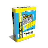 FASADNO LEPILO WEBER SAINT GOBAIN THERM FAMILY WL. BELO LAHKO LEPILO. 17 KG
