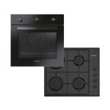 VGRADNA PEČICA + PLOŠČA CANDY FCP 502 N/E + CMGH 31B 3+1 ČRN