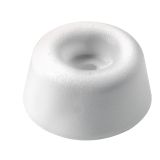 BLAŽILEC ZA VRATA HETTICH DIY, FI 20X10, BEL, V ZAVOJU JE 8 KOS