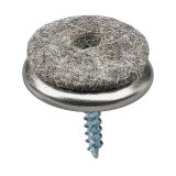 DRSNIK Z VIJAKOM HETTICH DIY FI 24X26 MM, SINTETIČNI FILC, V ZAVOJU JE 4 KOS