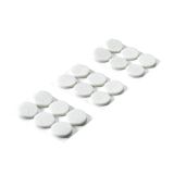 DRSNIK HETTICH DIY,SAMOLEPLJIV FI 25X4,5 MM, BEL, V ZAVOJU JE 18 KOS