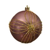 ROZA BUNKICA Z DEKORJEM 8 CM