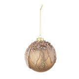 BAKRENA STEKLENA BUNKA S POSIPOM, PREMER 80 MM