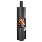 KAMINSKA PEČ HAAS+SOHN FICUS-II-RLU 292.12-G BISERNO ČRNA