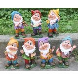 FIGURA, OKRASNA PALČEK GLASBENIK SORTIRANO VIŠ 19 CM