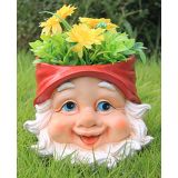 FIGURA, OKRASNA PALČEK LONEC ZA ROŽE VIŠ 16 CM