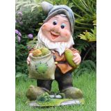 FIGURA, OKRASNA PALČEK S KORUZO VIŠ. 35 CM