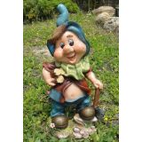 FIGURA, OKRASNA PALČEK S SEKIRO VIŠ 14 CM