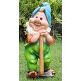 FIGURA, OKRASNA PALČEK Z MOTIKO VIŠ 38 CM