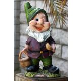 FIGURA, OKRASNA PALČEK Z VEDROM VIŠ.25 CM