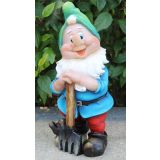 FIGURA, OKRASNA PALČEK Z VILAMI VIŠ 30 CM